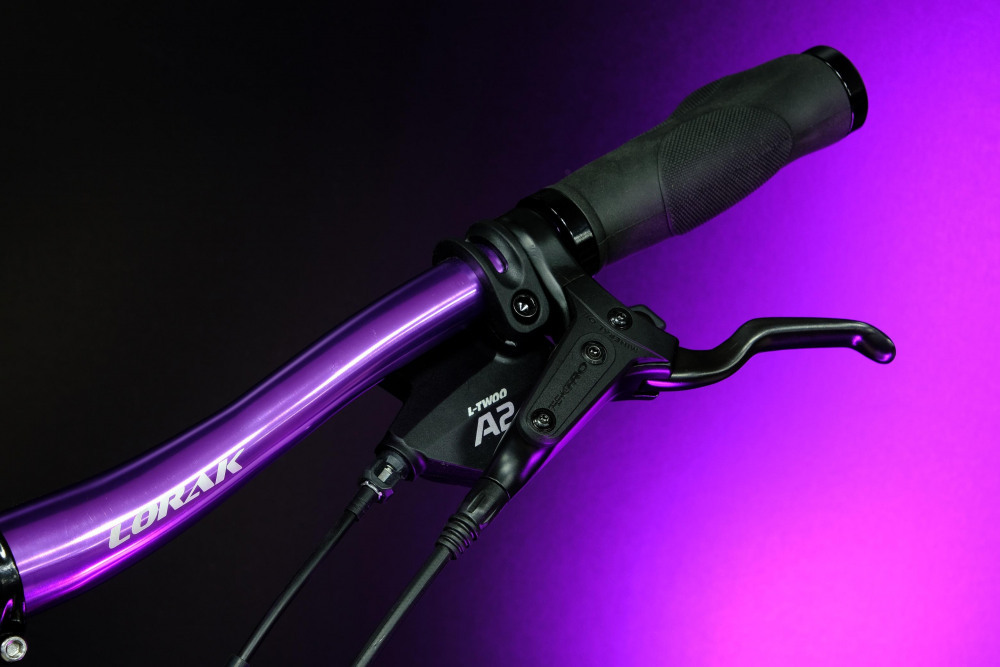 Lorak Glory 2000 Матовый Чёрный/Фиолетовый рама 15 (на рост 141-160)