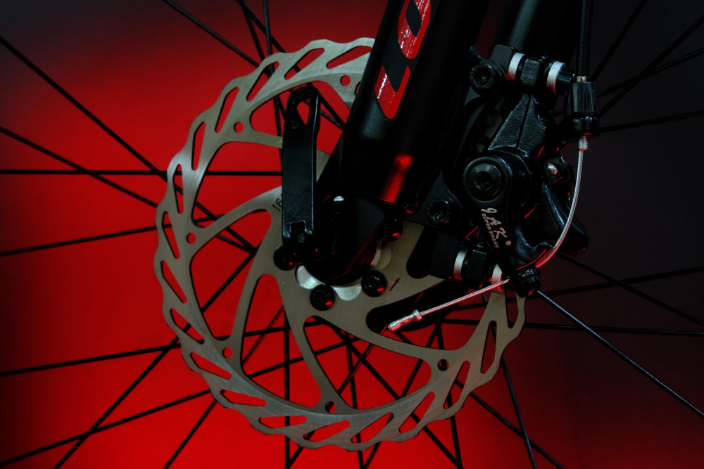 Lorak LX3 Матовый Серый/Красный рама 17 (на рост 155-173)