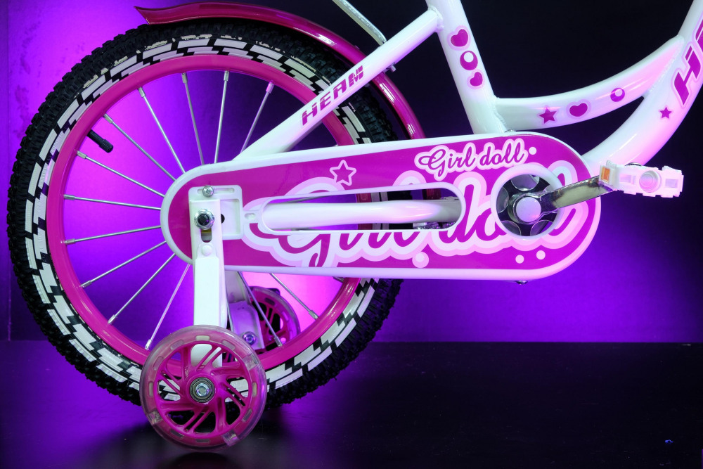 Heam Girl Doll 16 Бело/Вишневый