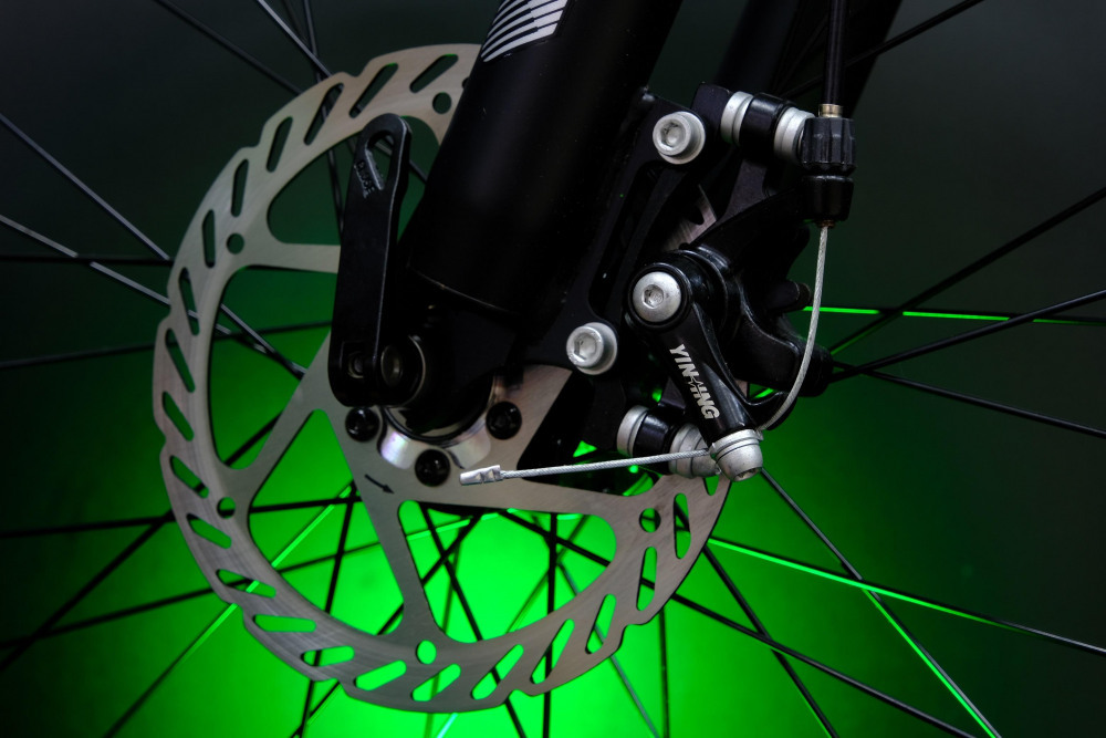 HEAM ALPHA 27,5 Prom Матовый Чёрный/Зелёный рама 19 (на рост 171-182)