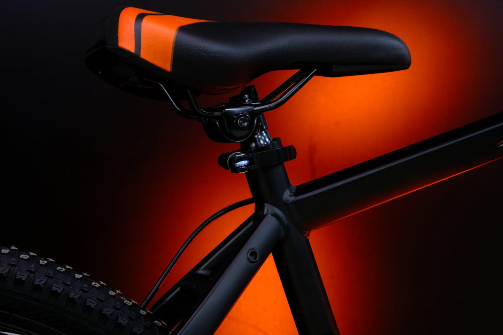 LORAK Fast 26 Матовый Чёрный/Оранжевый